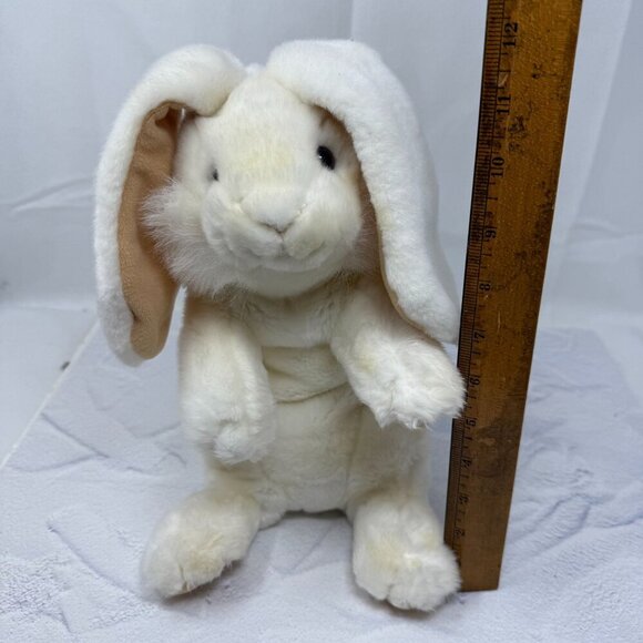 Gund White Plush Bunny Rabbit Stuffed Toy Long Ears Soft Fur Realistic Easter - Picture 10 of 10
